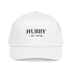 Baseball Cap — "HUBBY EST. 2025" Embroidered Dad Hat | Gift for New Husbands & Wedding Present