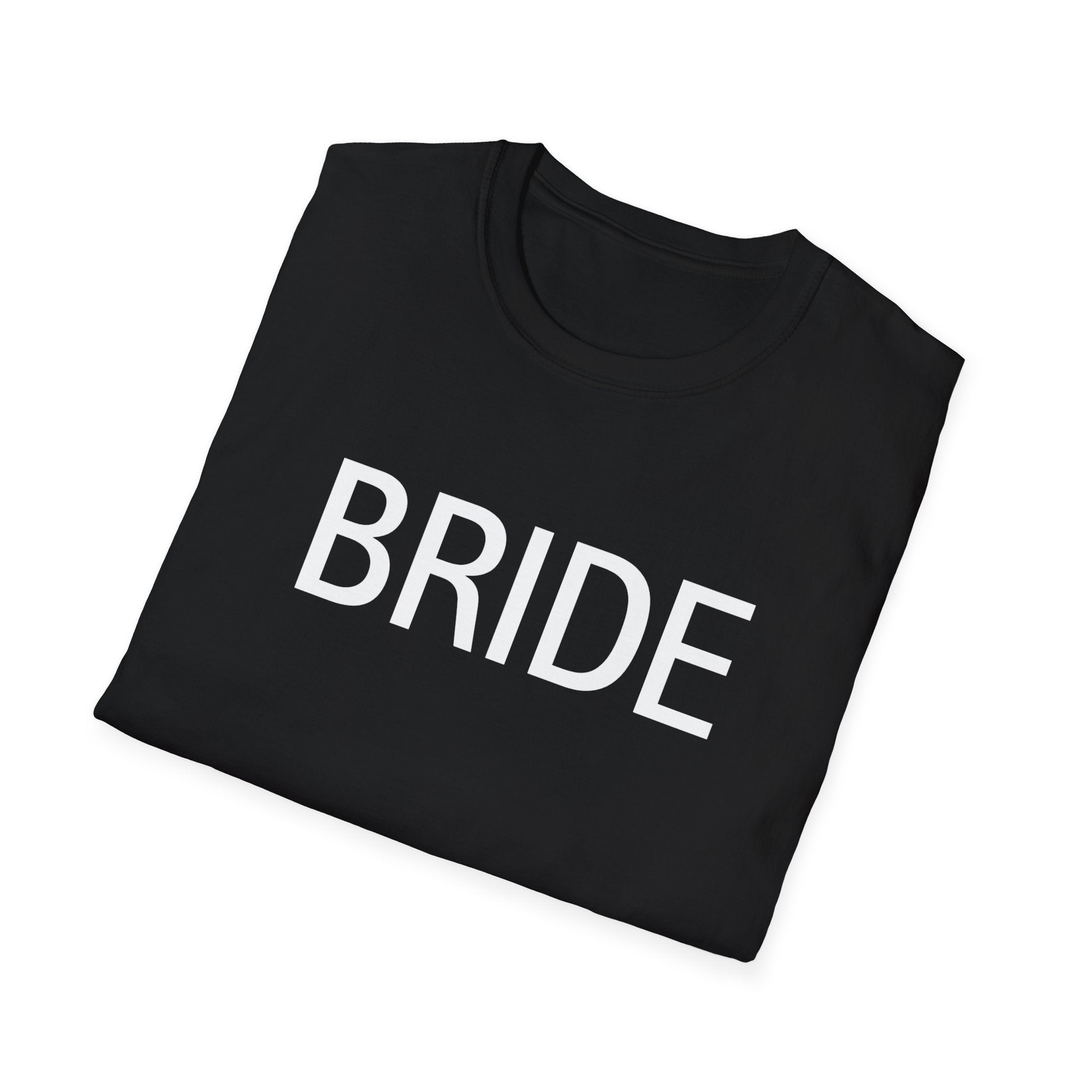 Bride T-Shirt — Minimal Bridal Tee for Bachelorette & Wedding Prep