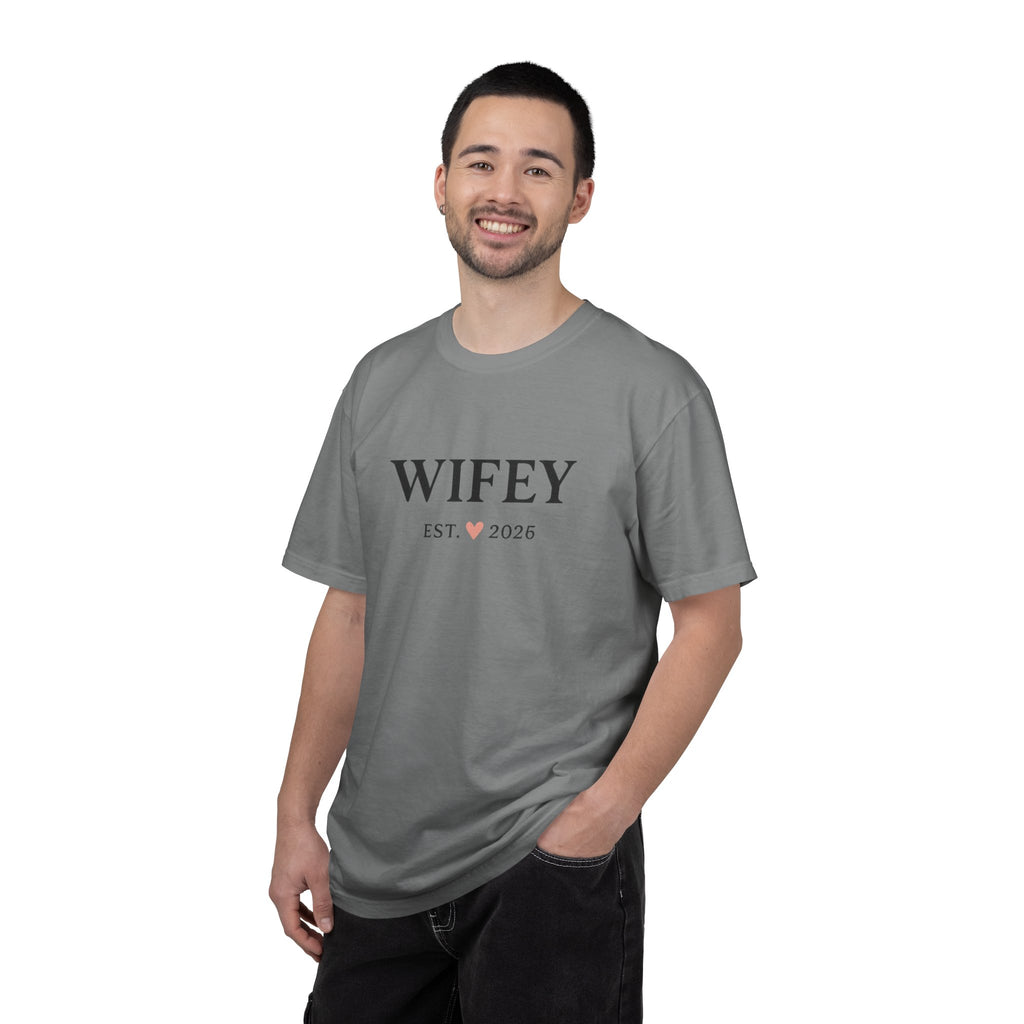 Wifey Est. 2026 T-Shirt — Bridal/Anniversary Tee