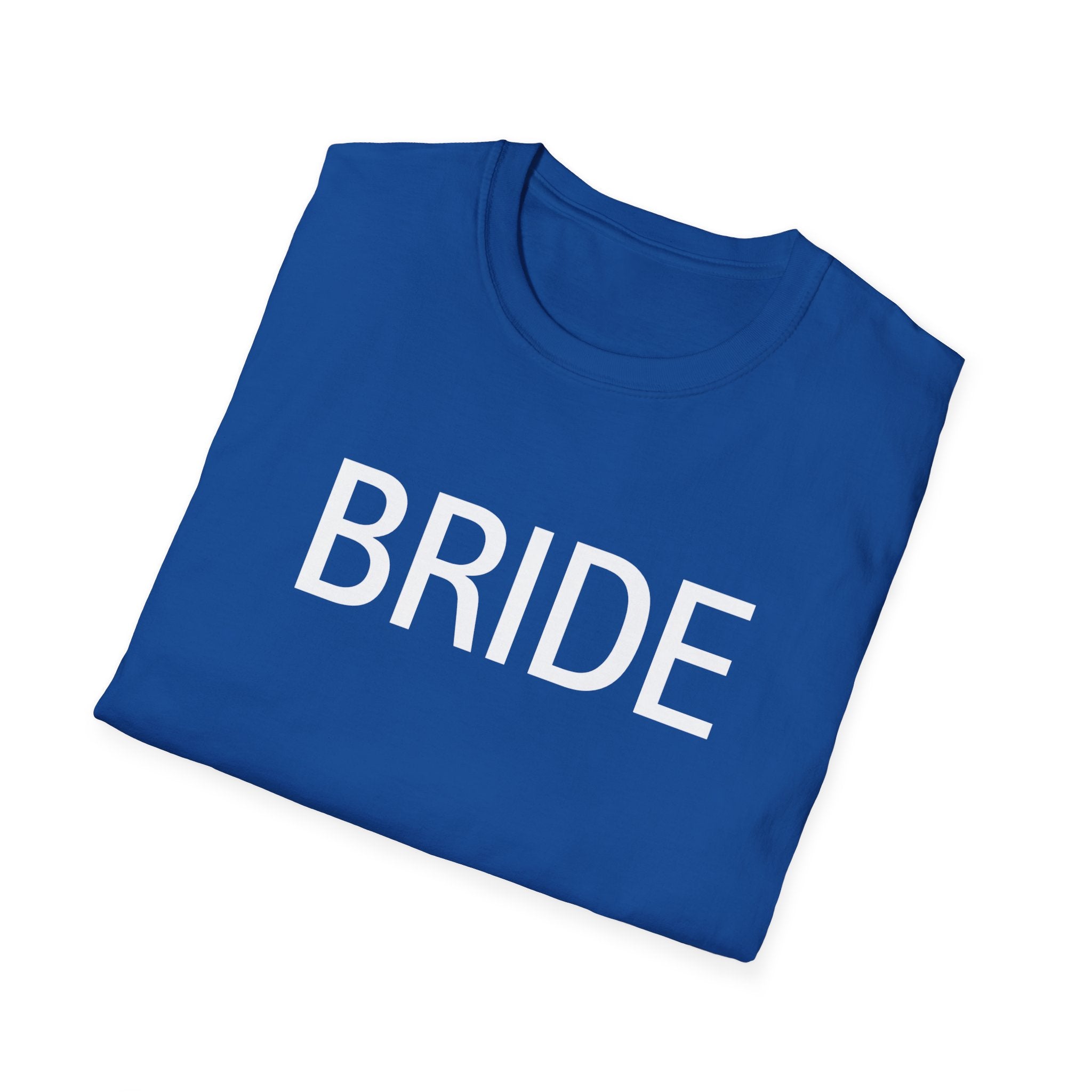 Bride T-Shirt — Minimal Bridal Tee for Bachelorette & Wedding Prep