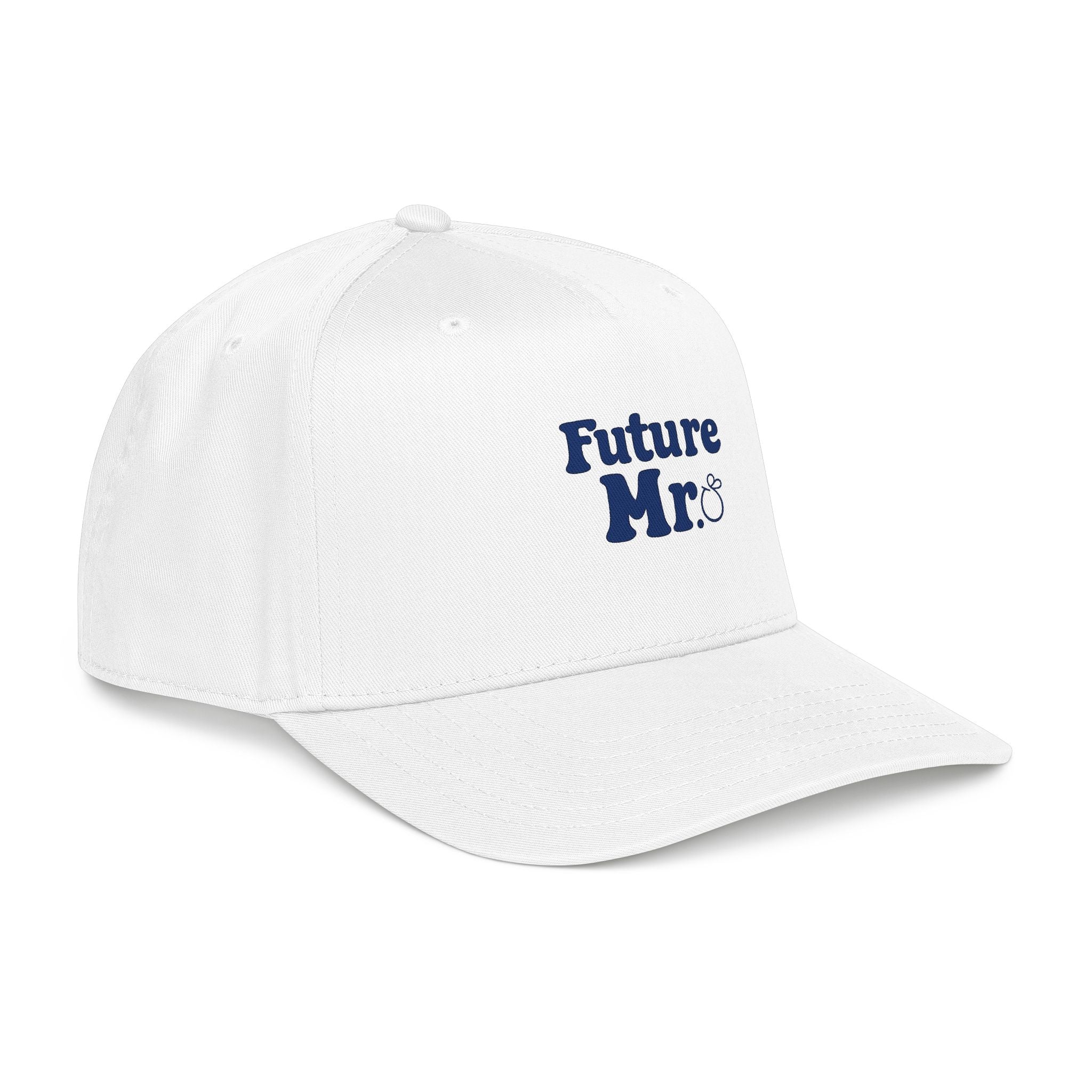 Baseball Cap — "Future Mr." Embroidered Baby Announcement Cap
