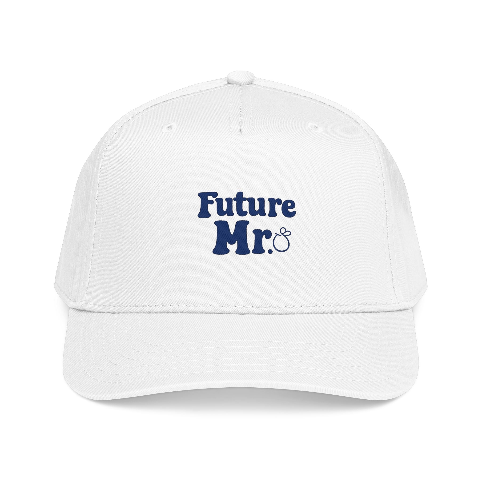 Baseball Cap — "Future Mr." Embroidered Baby Announcement Cap