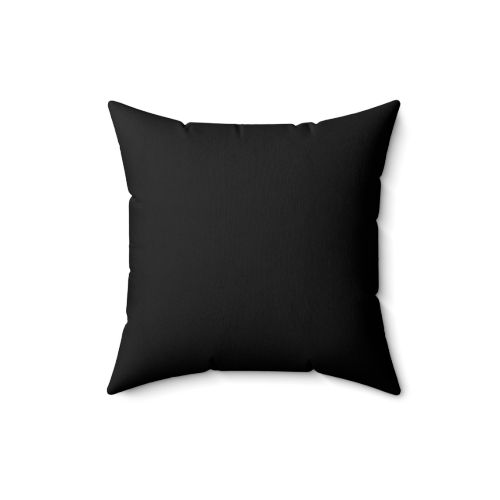 Why Not Say Yes Decorative Throw Pillow — Black Inspirational Accent Pillow