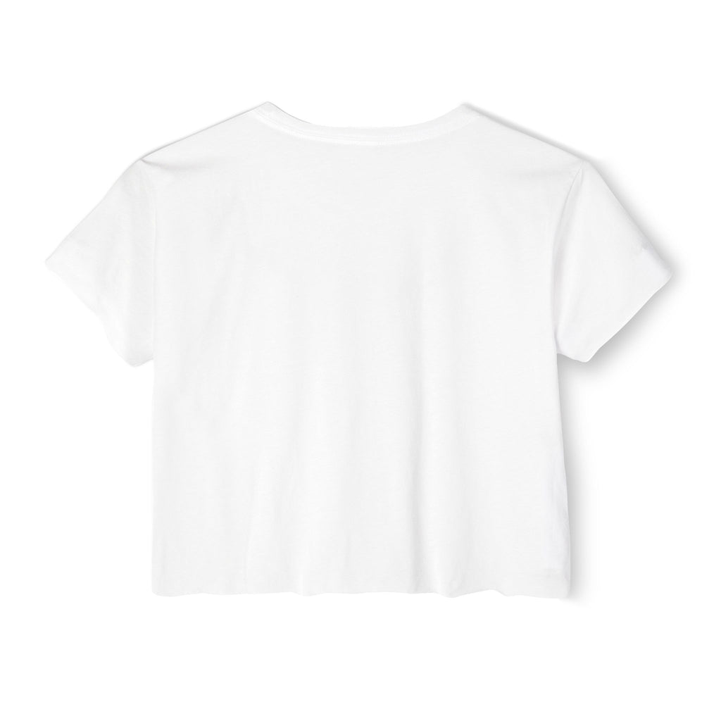 Crop Top — "Put It On My Fiancé’s Tab" White Festival Tee