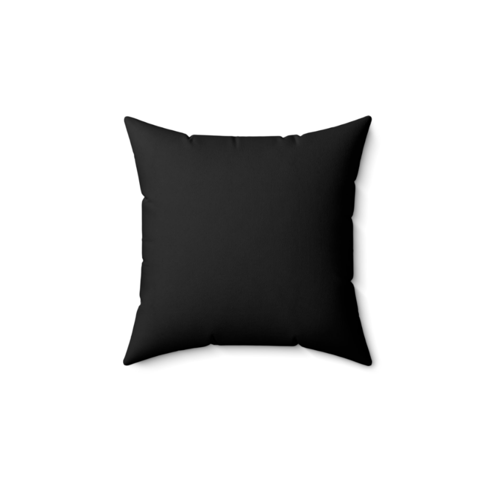 Why Not Say Yes Decorative Throw Pillow — Black Inspirational Accent Pillow