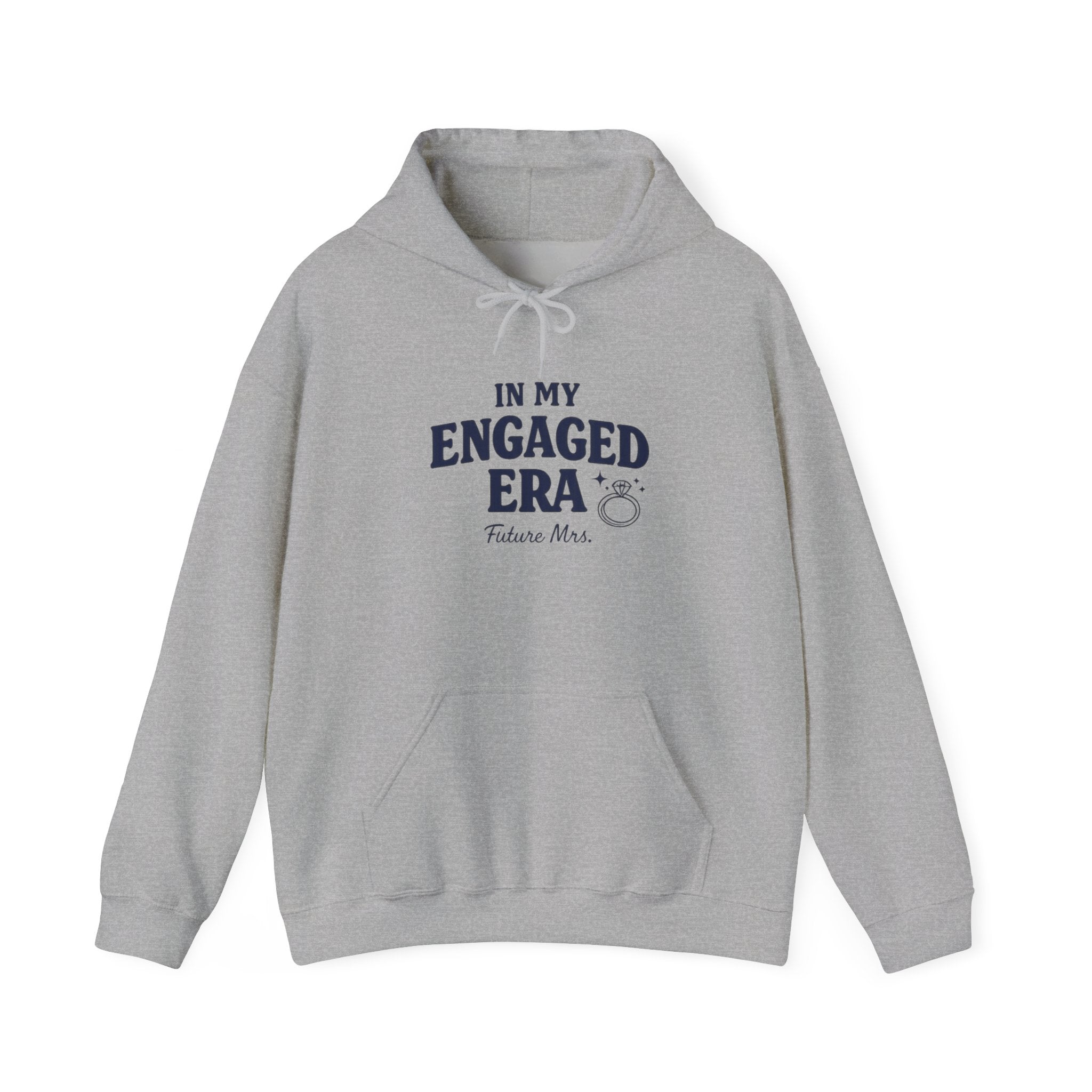 Engaged Era Hoodie — "In My Engaged Era" Future Mrs. Sweatshirt, Bridal Engagement Gift