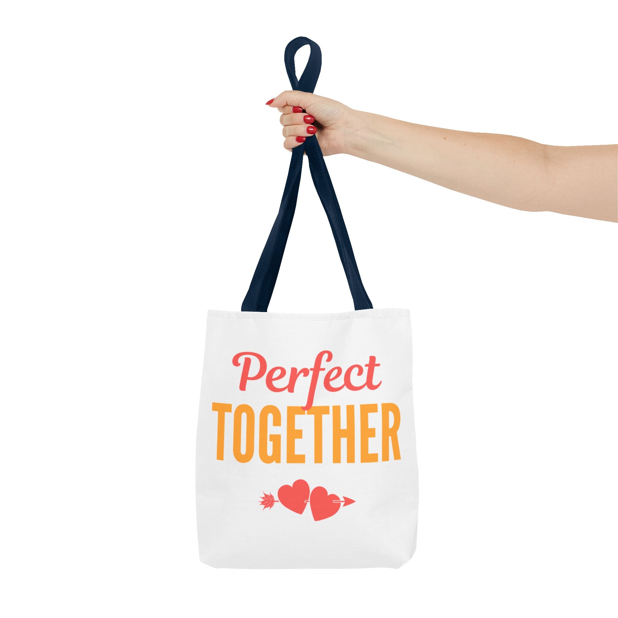 Perfect Together Tote Bag — Cute Couples Valentine Everyday Shoulder Bag