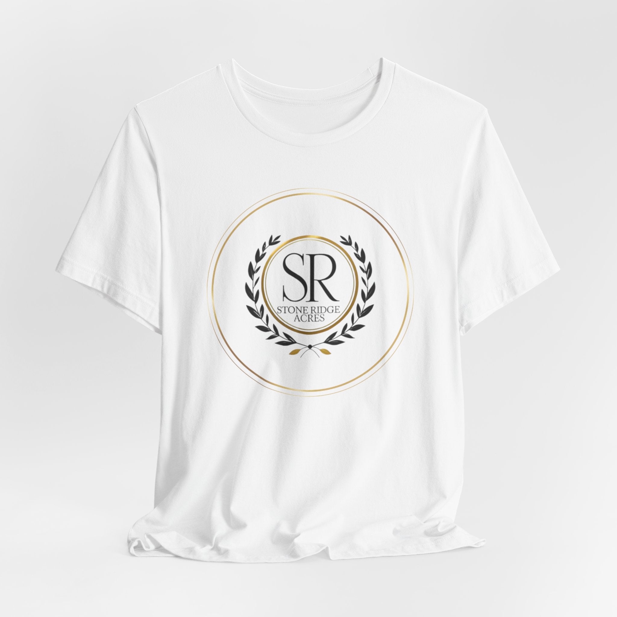 SR Monogram Laurel Circle T-Shirt