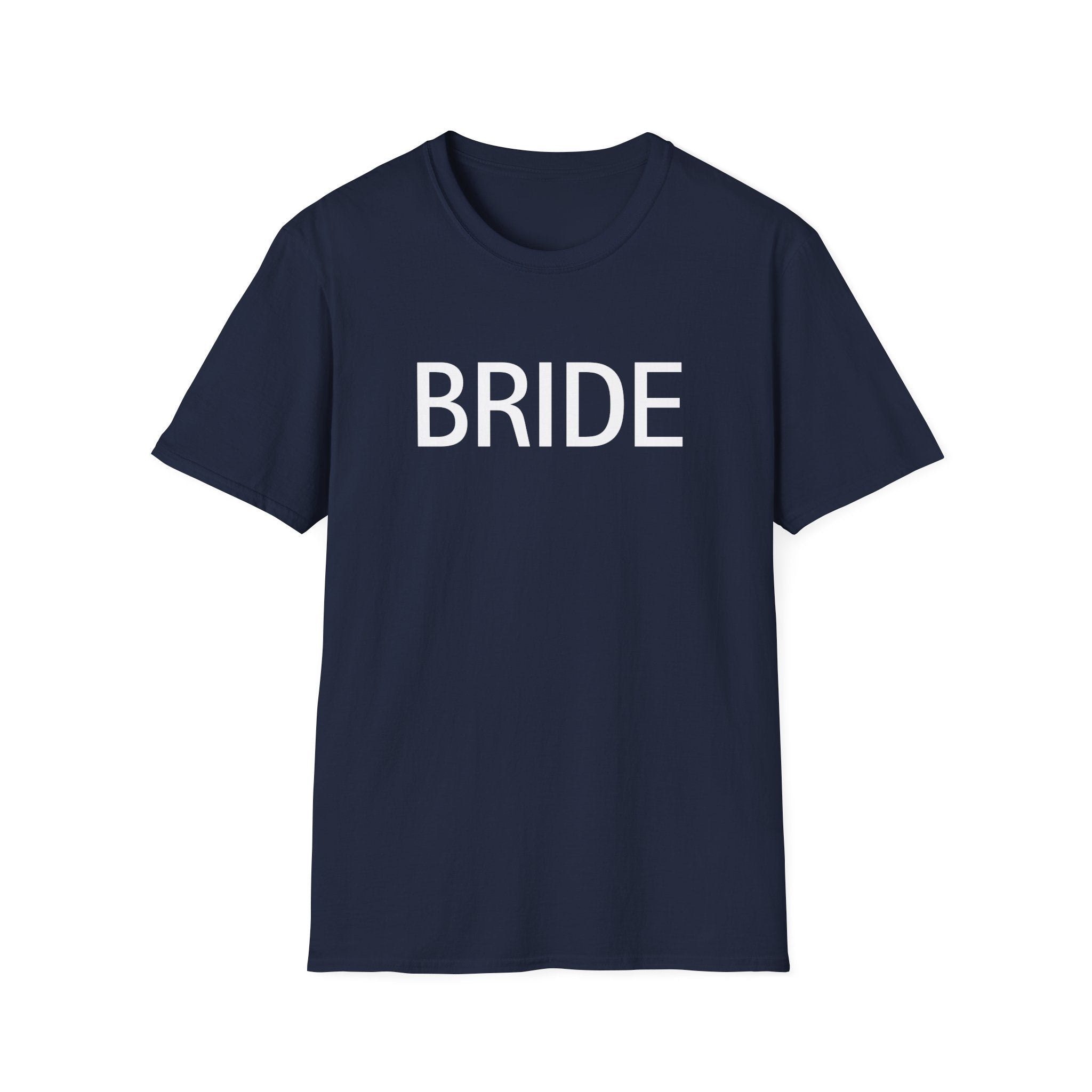 Bride T-Shirt — Minimal Bridal Tee for Bachelorette & Wedding Prep