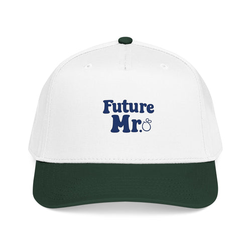 Baseball Cap — "Future Mr." Embroidered Baby Announcement Cap