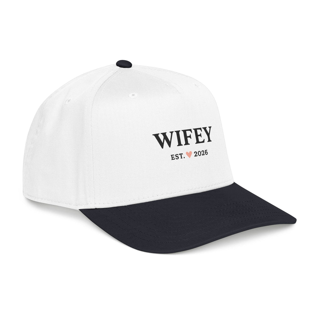 Wifey Est. 2025 Baseball Cap — Embroidered Bride Hat