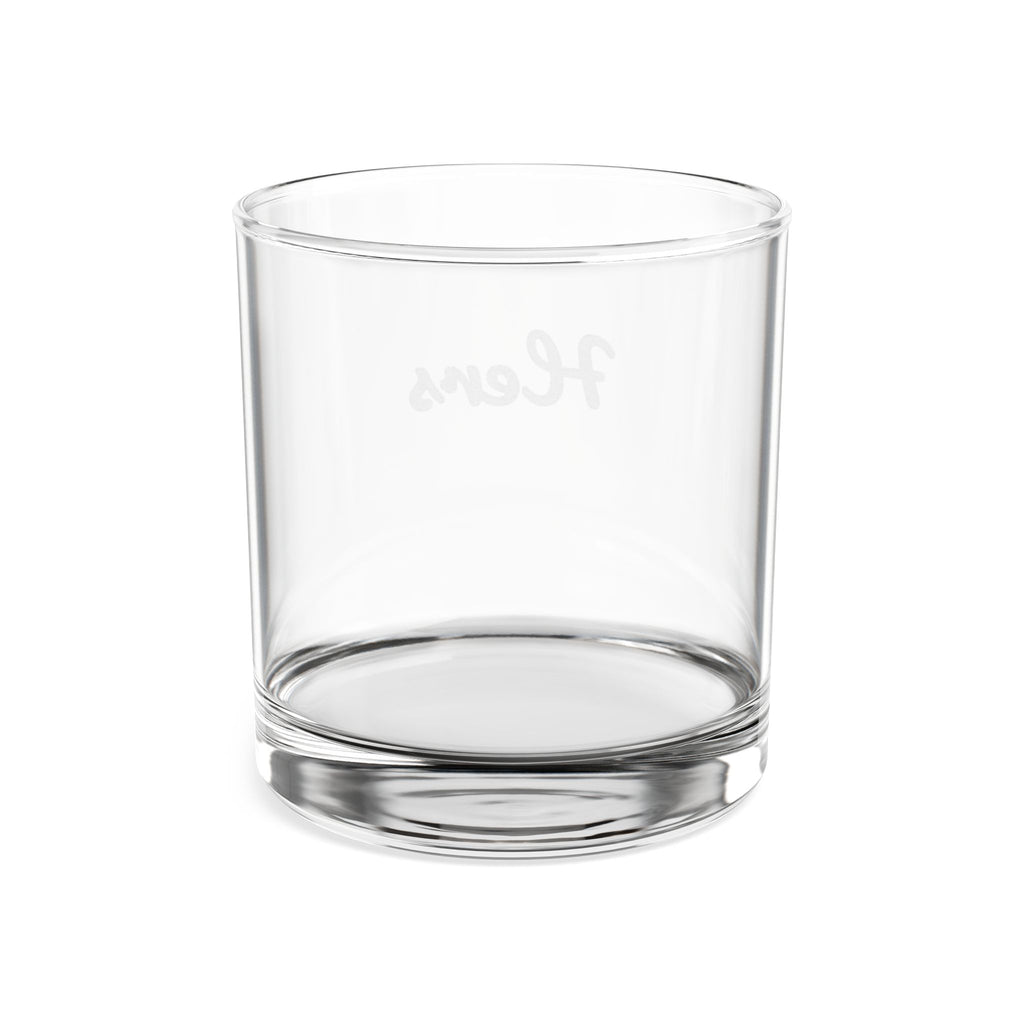 Engraved 'Hers' Whiskey Glass 10.5oz — Personalized Rocks Glass for Women, Bridal & Anniversary Gift