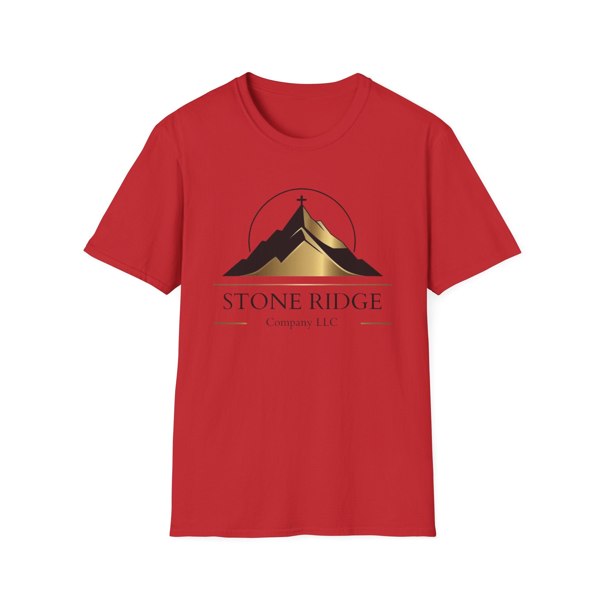 Stone Ridge Mountain Logo T-Shirt — Classic Outdoor Logo Tee