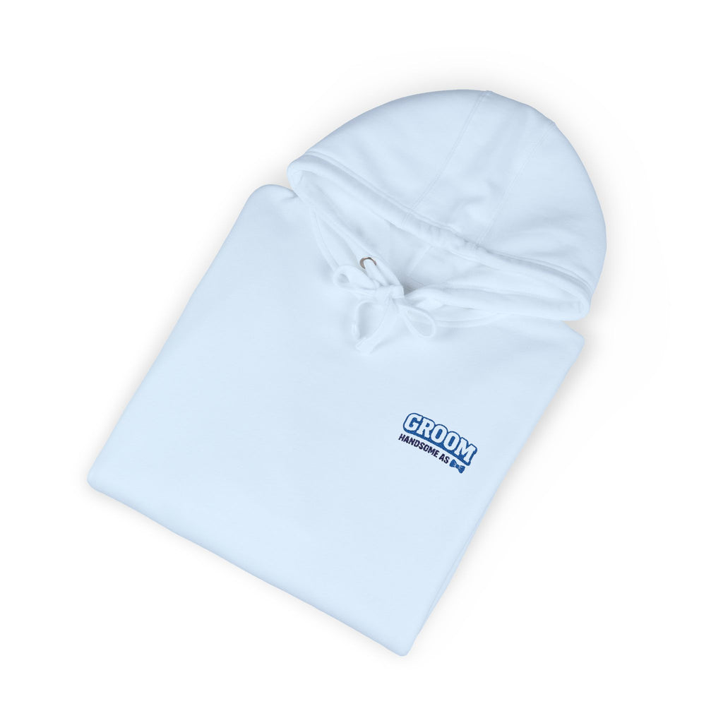 Hoodie — 'Grown Not Raised' Minimal Chest Logo Fleece Hoodie