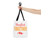Perfect Together Tote Bag — Cute Couples Valentine Everyday Shoulder Bag