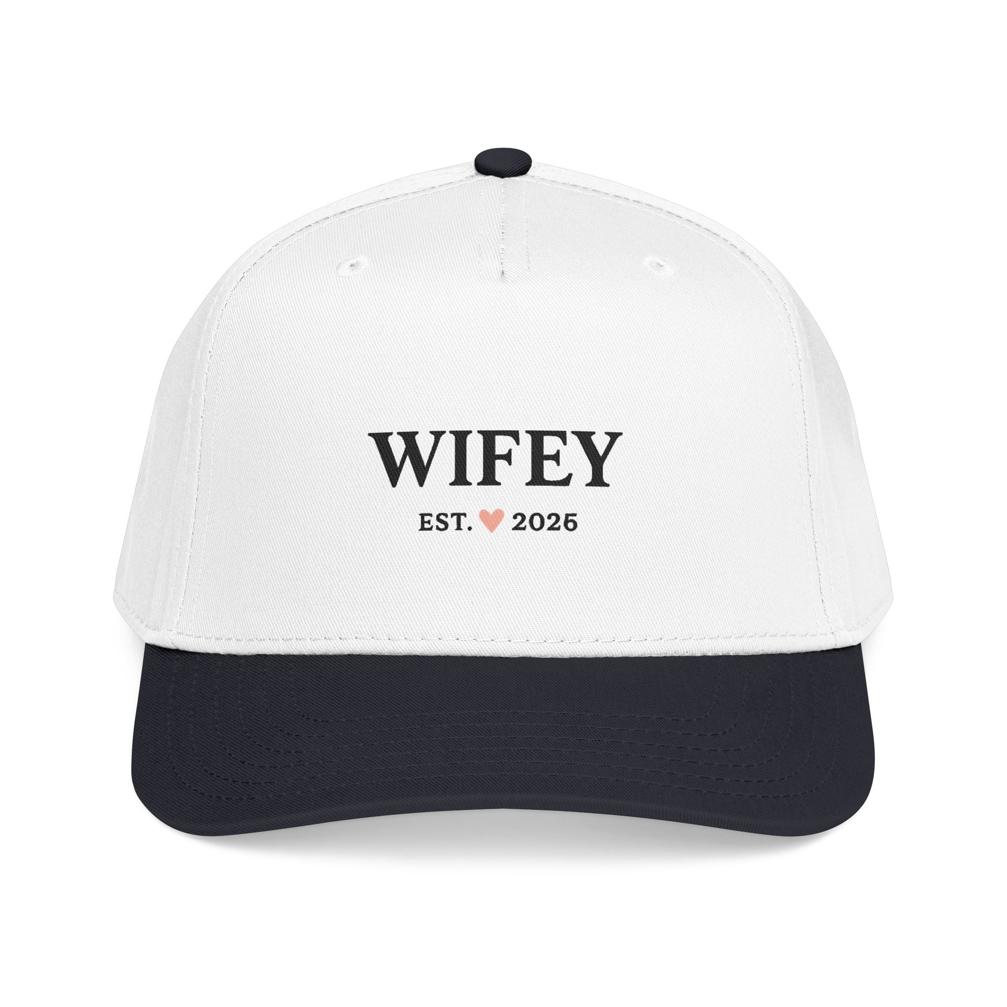 Wifey Est. 2025 Baseball Cap — Embroidered Bride Hat