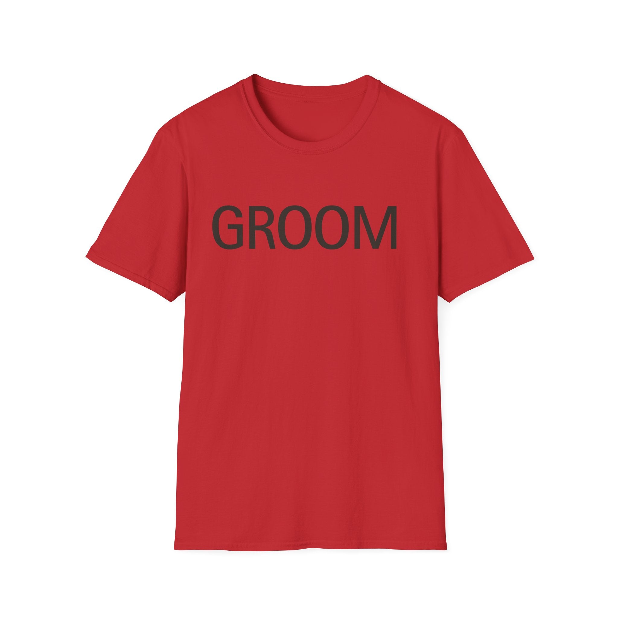 Groom T-Shirt — Simple Wedding Party Tee for Groom, Bachelor Party Shirt